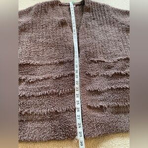 Barefoot Dreams Brown Textured Hoodie